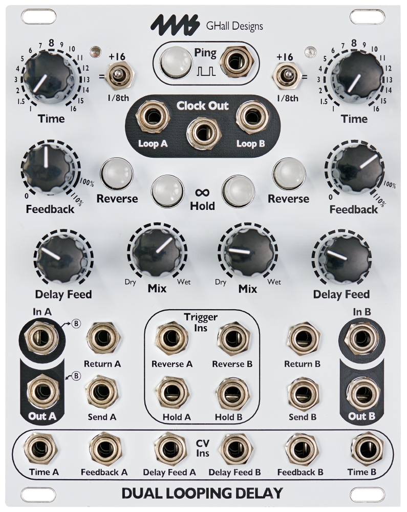 4ms DUAL LOOPING DELAY モジュラーシンセ ルーパーディレイ - DTM/DAW